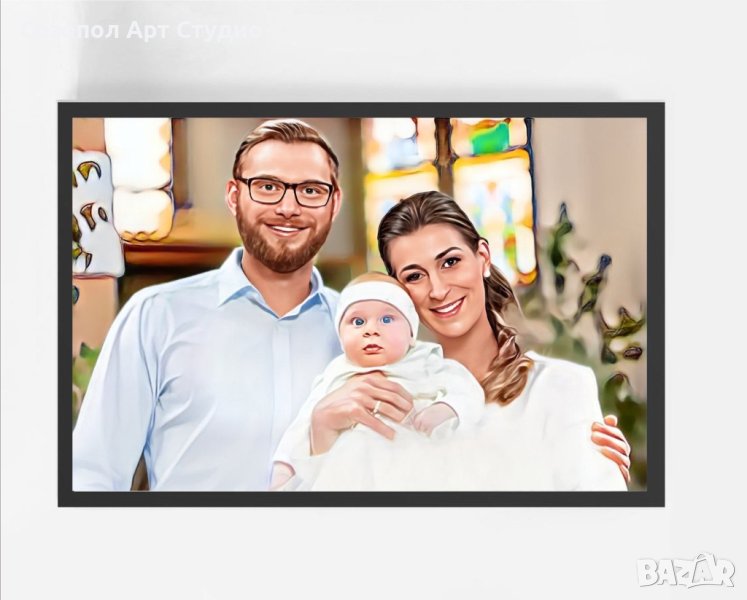 ДИГИТАЛЕН ПОРТРЕТ - за подарък ТОП ЦЕНА БЪРЗА изработка, снимка 1