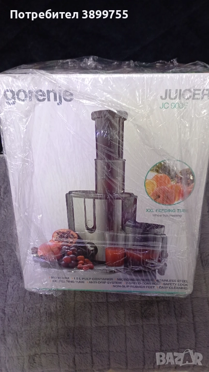 Сокоизтисквачка Jorenje, снимка 1