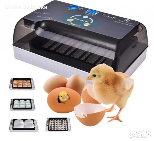 Автоматичен инкубатор за 12 яйца - Лесен за употреба YZ9-12, снимка 1