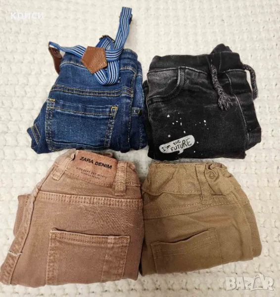 Детски дънки Zara, LC Waikiki, 86/92см 74/80см, снимка 1