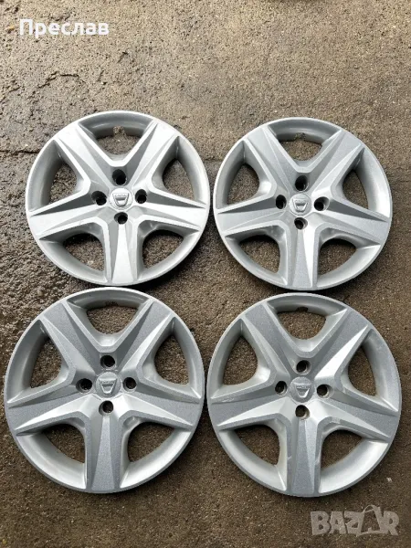 4 броя оригинални тасове за Dacia Sandero 16, снимка 1