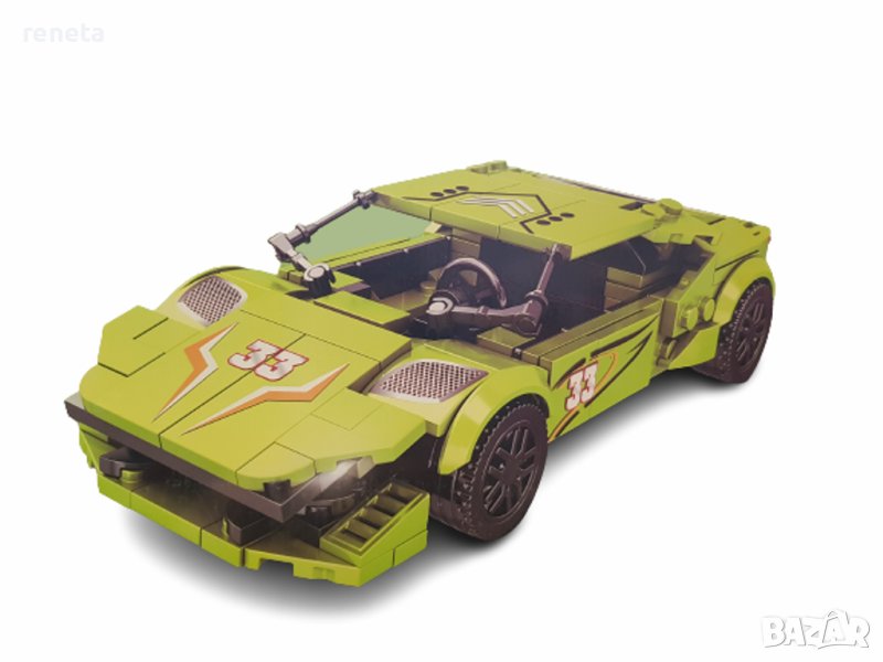 Конструктор Ламборджини, Тип ЛЕГО, Пластмасов, 306 части, снимка 1