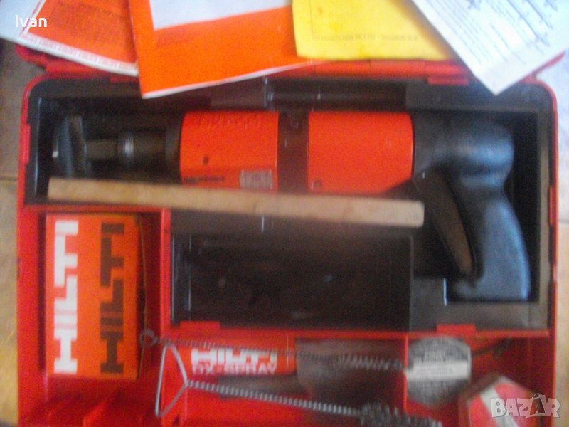 HILTI DX400 B-Пистолет Директен Монтаж В Бетон и Метални Конструкции-Комплект Аксесоари-Почти Нов, снимка 1