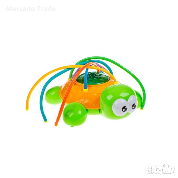 Пръскачка Mercado Trade, Въртяща се, За деца, За градината, Костенурка, Зелен, снимка 1
