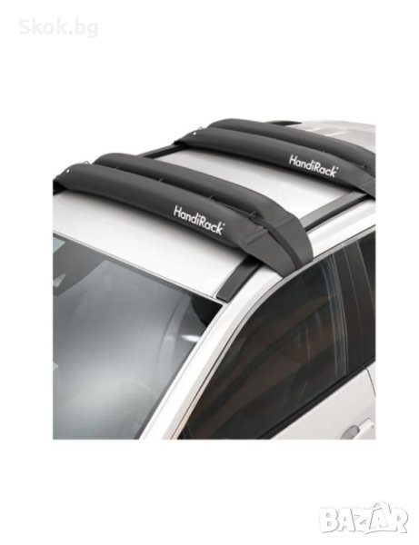 Универсален мек надуваем багажник за покрива на автомобил, снимка 1