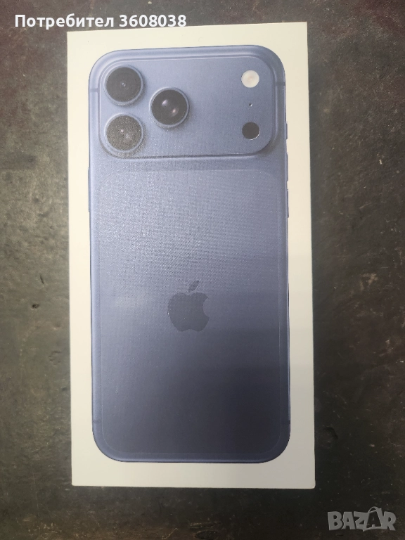 Продаваме АЙФОН 17 ПРО МАХ 256ГБ deep blue ЗАПЕЧАТАН МАГАЗИН ЗА GSM апарати, снимка 1