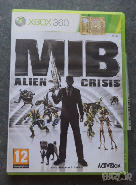 MIB Alien Crisis XBOX 360, снимка 1