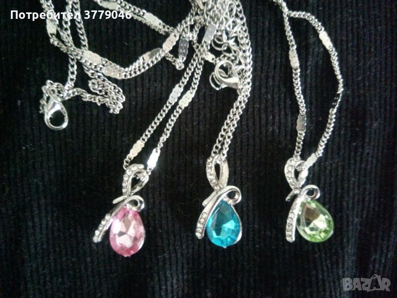 Колие с кристал, снимка 1