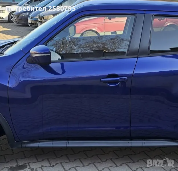 Предна лява врата Нисан Джук  Фейслифт/ Nissan Juke 2015 - Face, снимка 1