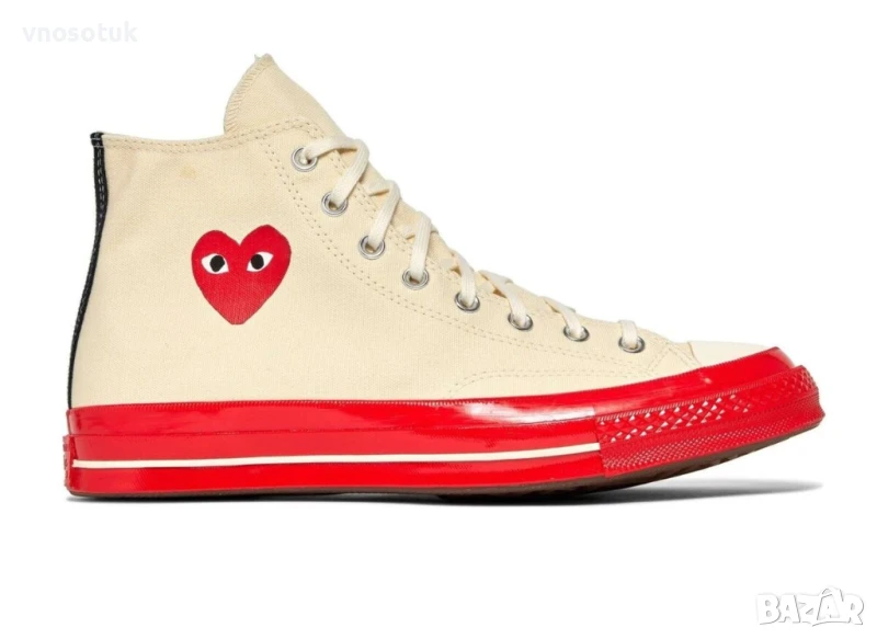 Converse Chuck 70 High x Comme des Garçons Play № 41.5, снимка 1