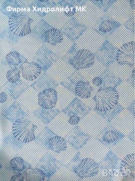 Рогозка за баня "Сини миди" 9913580, снимка 1