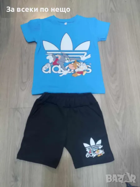 Adidas Детски Къс Летен Комплект Адидас - Размери: 1г, 2г, 3г, 5г, 6г Код B276, снимка 1