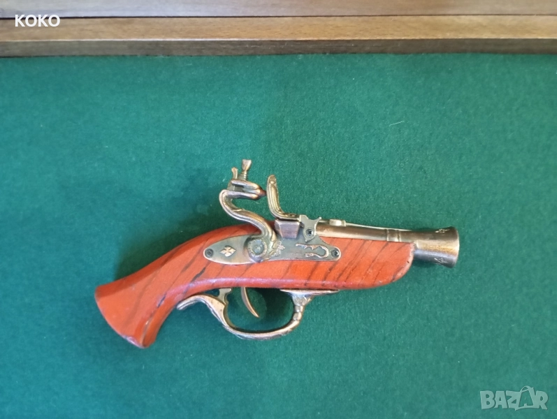 Газова Метална Запалка ,Стар Пищов , снимка 1