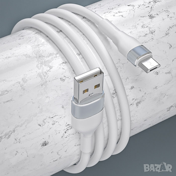 Кабел за зареждане USB към micro USB​ телефон смартфон, снимка 1