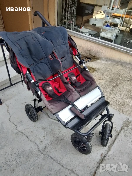количка за близнаци, снимка 1