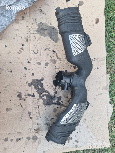 Въздуховод лястовица турбо дебитомери Mercedes 642 V6 3.0 CDI , снимка 1