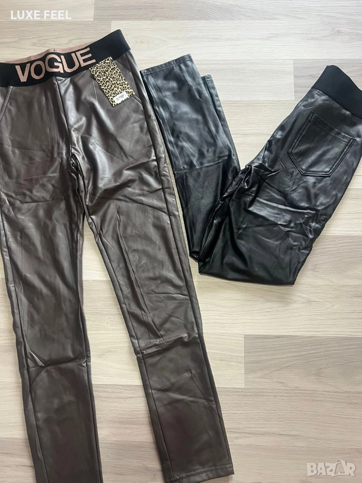 Дамски Кожени Панталони ⚜️, снимка 1