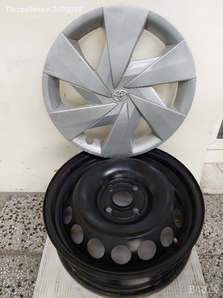 Железни джанти с тасове, снимка 1