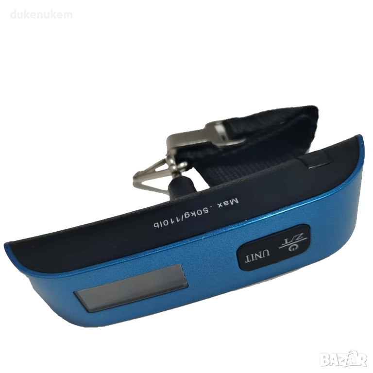 Дигитална везна за багаж до 50 кг, LCD дисплей, термометър, снимка 1