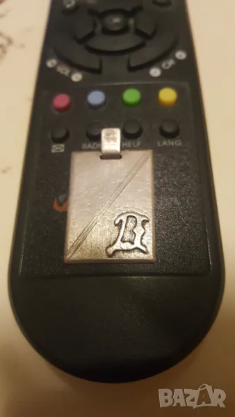 Сребърна плочка с буква , снимка 1