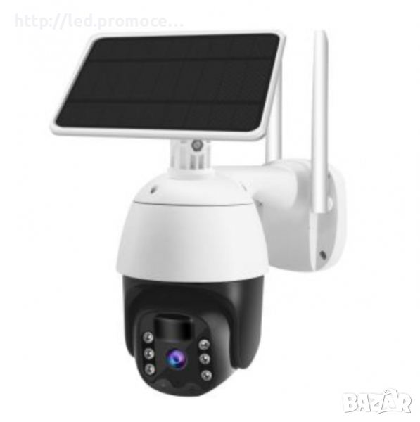 Слънчева WIFI камера за видеонаблюдение Поддръжка на TF карта Батерия Мощност 1080P , снимка 1