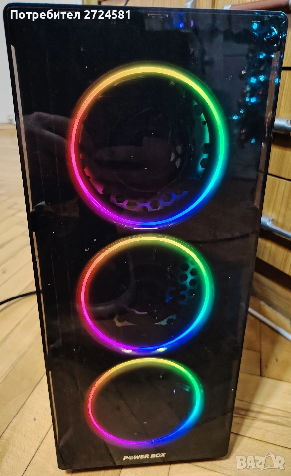 Само за 399 лева ! Геймърски компютър Intel i5 2.67GHz Nvidia GTX 1050, снимка 1