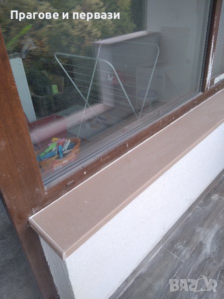 Изработка на подпрозоречен перваз от полимермрамор, снимка 1