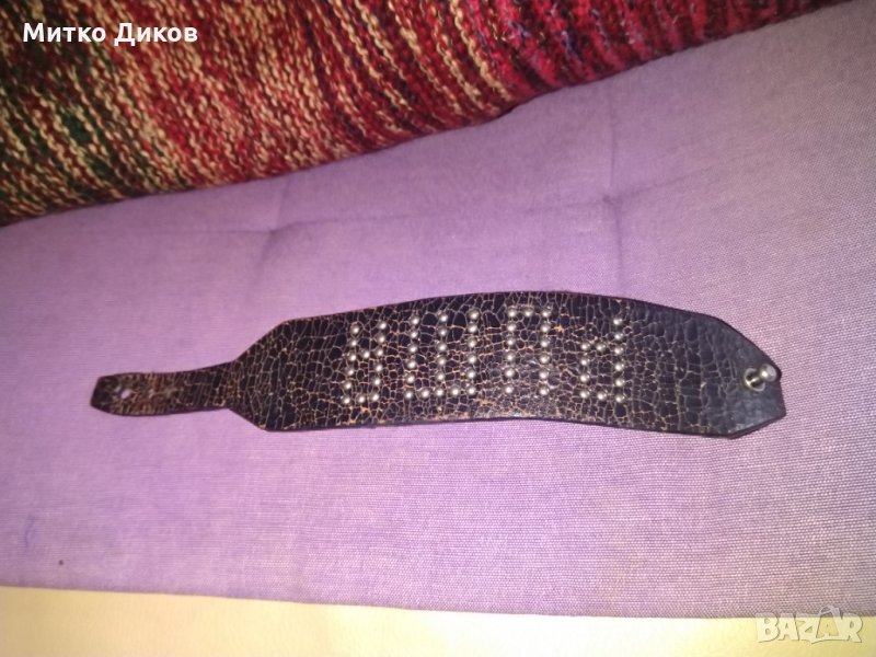 Верижка за ръка естествена кожа маркова на Пума 230мм, снимка 1