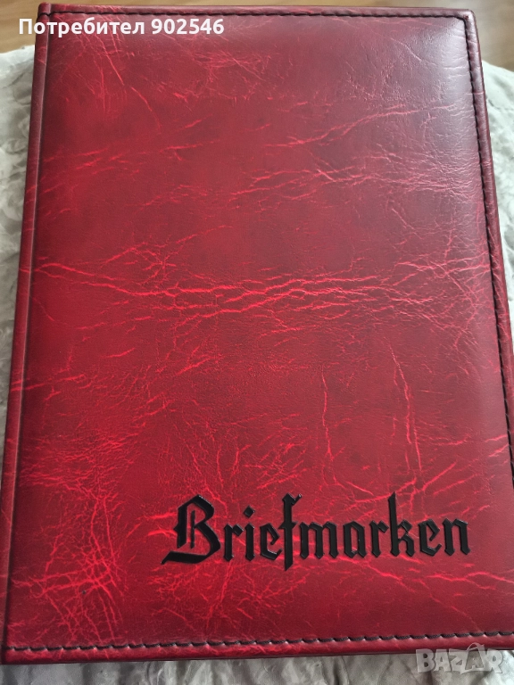 Класьор със стари германски марки , снимка 1