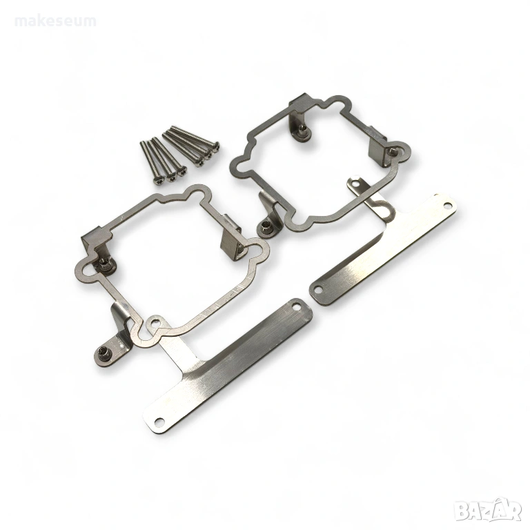 Комплект планки против кражба за дистроник - Audi C7 A6 A7 S6 S7 RS6 RS7 2012-2018, снимка 1