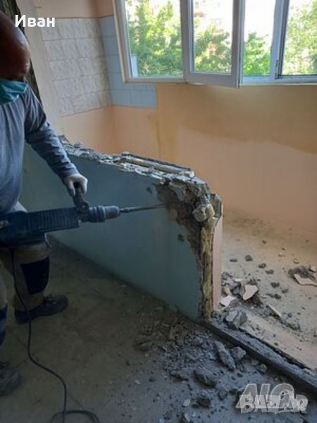 Къртене и извозване на строителния боклук , снимка 1