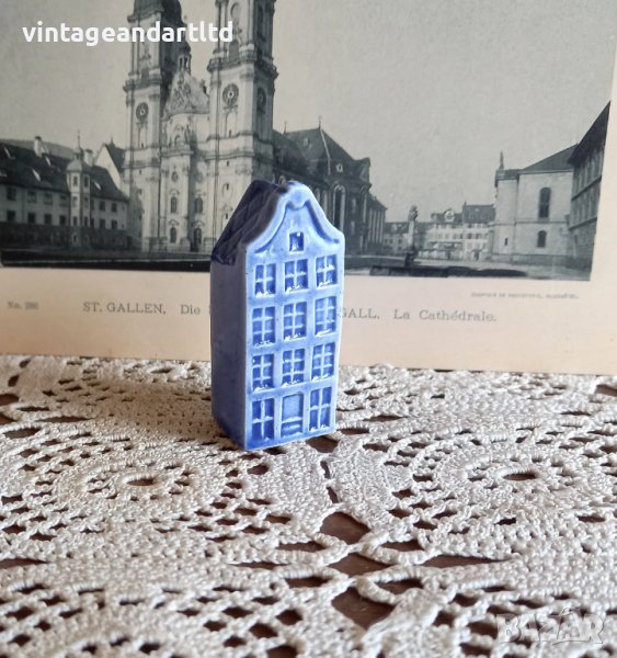Мини порцелан къщичка, Холандия, снимка 1