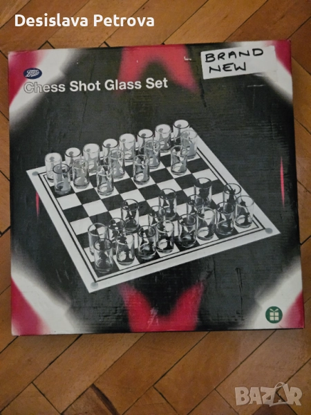 Шах шотове стъклен , снимка 1