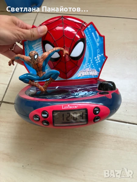 Детски часовник с аларма Спайдърмен Лексибокс, снимка 1