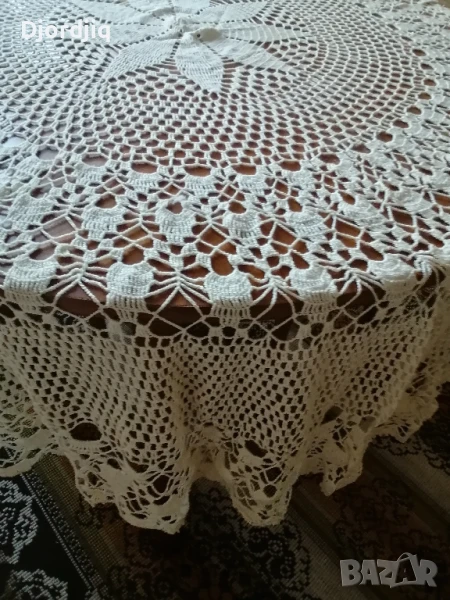 Голяма кръгла покривка, снимка 1