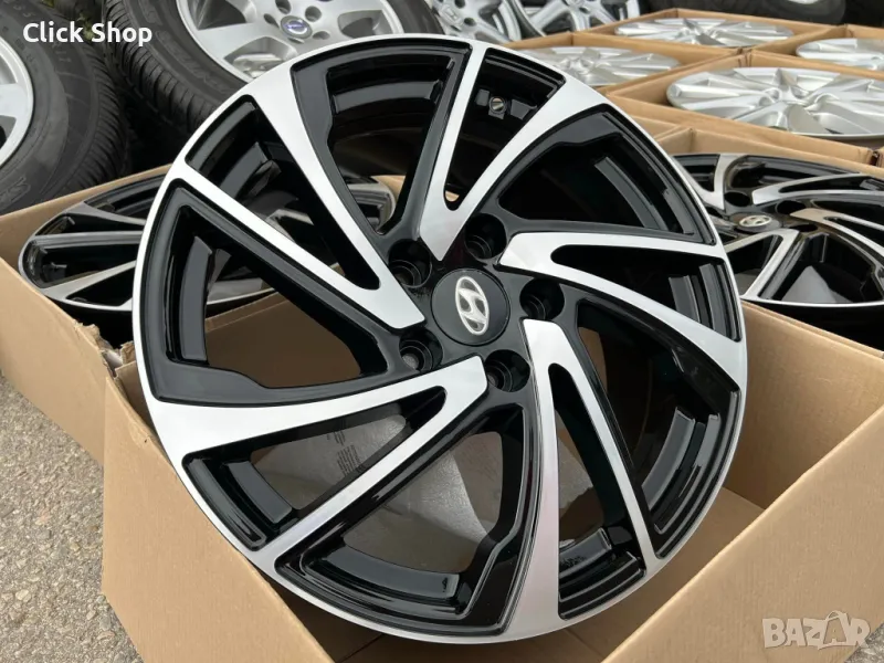 ЧИСТО НОВИ ДЖАНТИ 5х114.3 17 цола Лети джанти Оригинални за Hyundai Kia, снимка 1