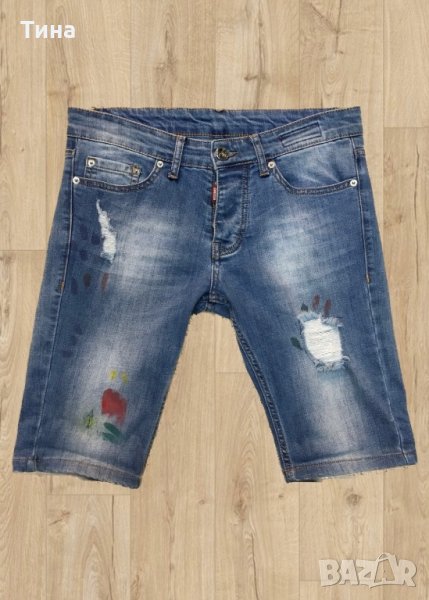 Екстравагантни къси дънки, снимка 1