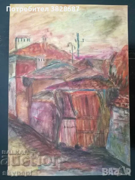 Стара " КОПРИВЩИЦА " ТЕМПЕРА, снимка 1