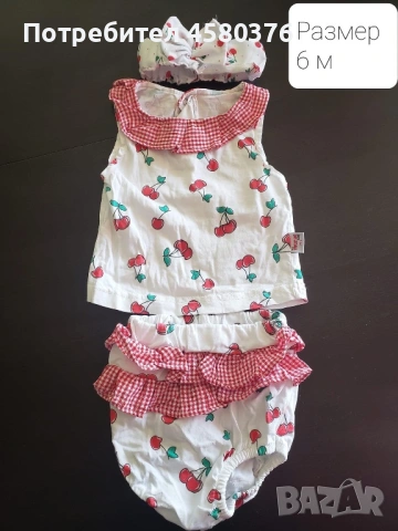 Здравейте Предлагам лот дрешки за момиченце в размер 3-6 М, цена 40€, снимка 5 - Комплекти за бебе - 53373273