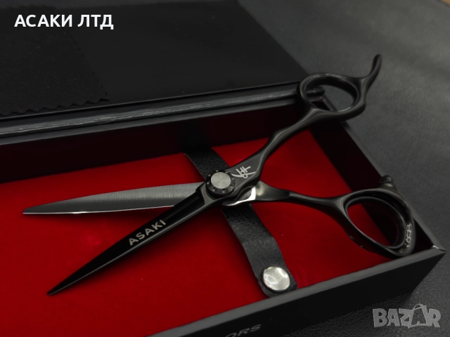 ASAKI ФРИЗЬОРСКА НОЖИЦА/SCISSORS 5.00/5.5 inch, снимка 3 - Фризьорски принадлежности - 52328026