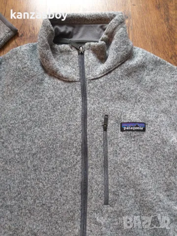 Patagonia Men's Performance Better Sweater Full Zip - страхотно мъжко горнище КАТО НОВО С, снимка 5 - Спортни дрехи, екипи - 48071796