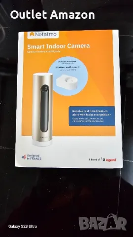 Вътрешна камера Netatmo smart indoor camera /welcome camera, снимка 8 - IP камери - 47858905
