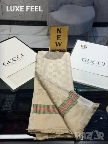 Gucci ✨ Дамски Шалове , снимка 2 - Шалове - 56328950