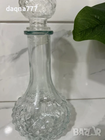 Стъклена гарафа нова, снимка 9 - Други - 50677416