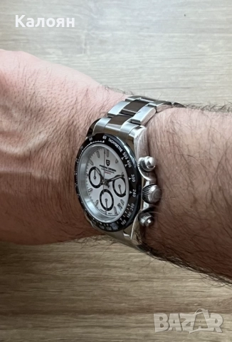 Pagani Design V2 Chronograph 40mm Daytona Sapphire Quartz Часовник, снимка 8 - Мъжки - 52878712
