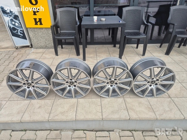 Оригинални Джанти Мерцедес/AMG- А/B/C-Класа 18 цола, снимка 5 - Гуми и джанти - 53692344