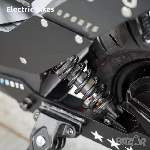 HEZZO F8 – Електрическа тротинетка 10000W, 150 км пробег, 100 км/ч, снимка 9 - Велосипеди - 50940243