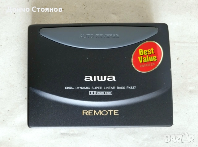 Преносим касeтофон (WALKMAN) - AIWA PX537 , снимка 2 - Други - 53664845