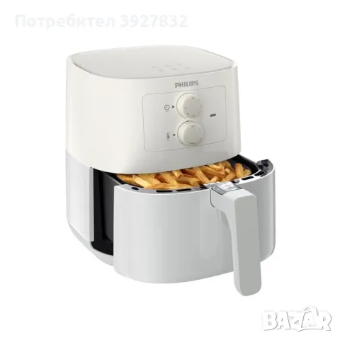 Airfryer Philips Essentials HD9200 Бял, снимка 3 - Фритюрници - 48991662