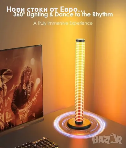 Интелигентни LED светлинни ленти Ydene с промяна на цвета,синхр на музика,Bluetooth дистанционно , снимка 3 - Други - 49379673